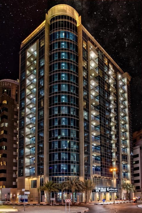 Property building, Night, City view, Location