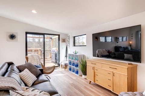 Clam Lake Vacation Rental with Deck and Shared Dock! House in Michigan