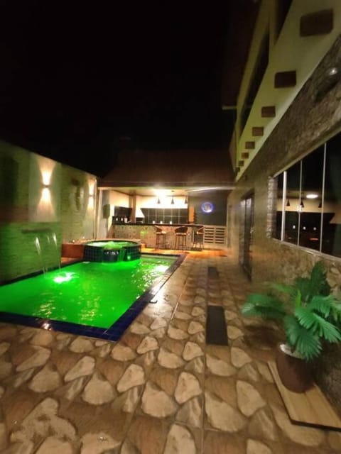 Night, Hot Tub, Pool view, Swimming pool