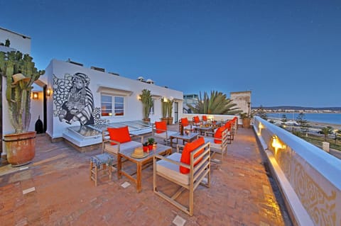 Patio, Sea view