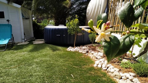 Day, Natural landscape, Hot Tub, Garden view