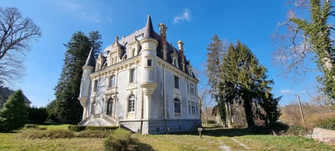 Property building, Spring, Natural landscape, Garden