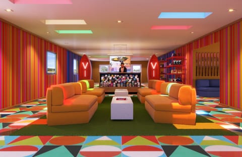 Lobby or reception, Lounge or bar, Seating area, Entertainment