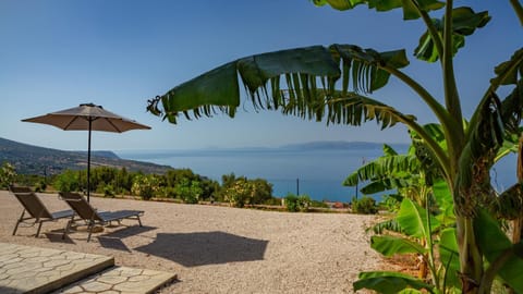 Natural landscape, Mountain view, Sea view, sunbed