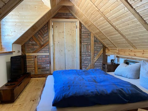 Bed, TV and multimedia, Bedroom