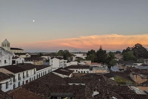 City view, Sunset