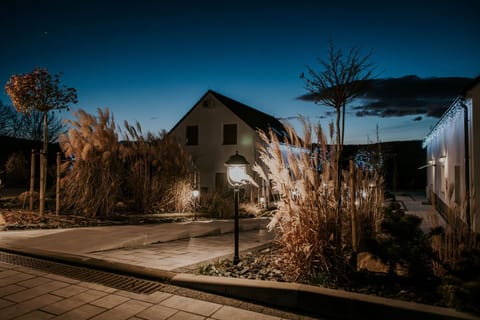 Property building, Garden, Inner courtyard view