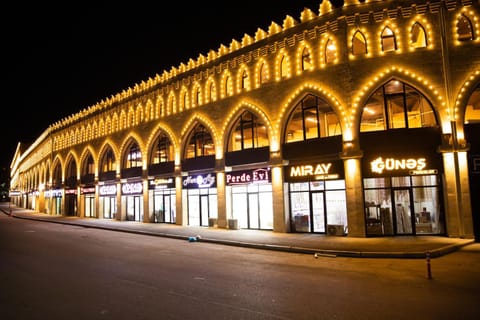 Property building, Night, Street view, Parking