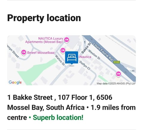 107@Nautica Apartment in Western Cape