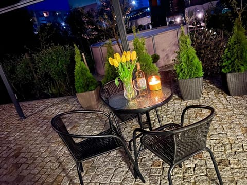 Patio, Garden, Seating area, Garden view