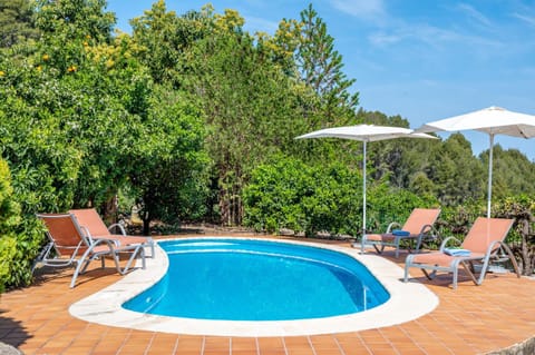 Property building, Living room, Swimming pool