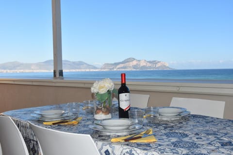 Natural landscape, Dining area, Sea view
