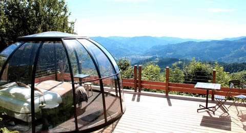 Natural landscape, View (from property/room), Balcony/Terrace, Mountain view
