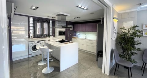 Kitchen or kitchenette, minibar, pet friendly, stove, washing machine