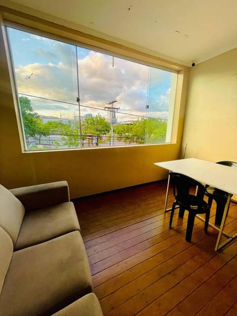 View (from property/room), Living room, Seating area, Dining area