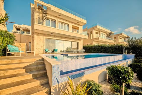 Property building, Patio, Pool view, Swimming pool