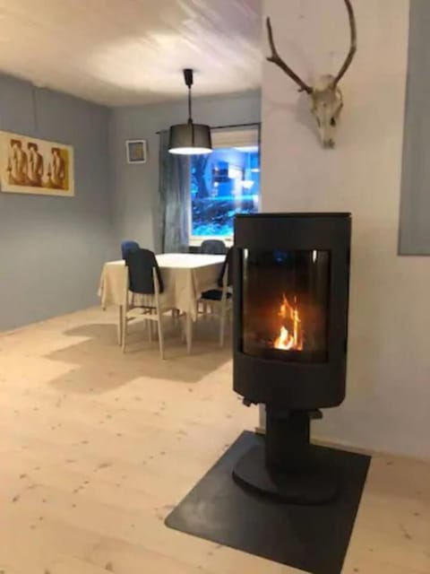 Living room, fireplace