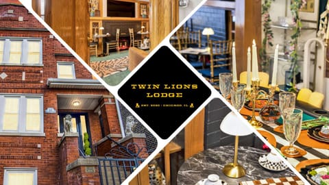 The Twin Lions: Bespoke Travel Lodge w/ Speakeasy* Apartment in Bucktown