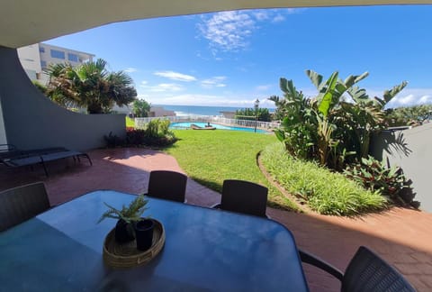 Patio, Beach, Pool view