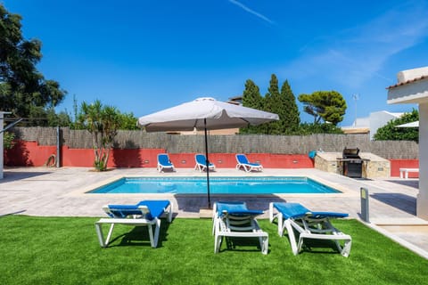 Property building, Living room, Swimming pool