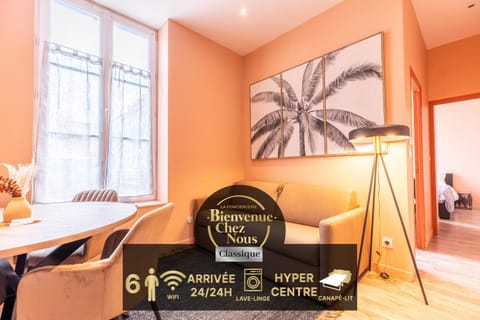 Cosy F3 Lamartine 102 Coeur-Centre Apartment in Clermont-Ferrand
