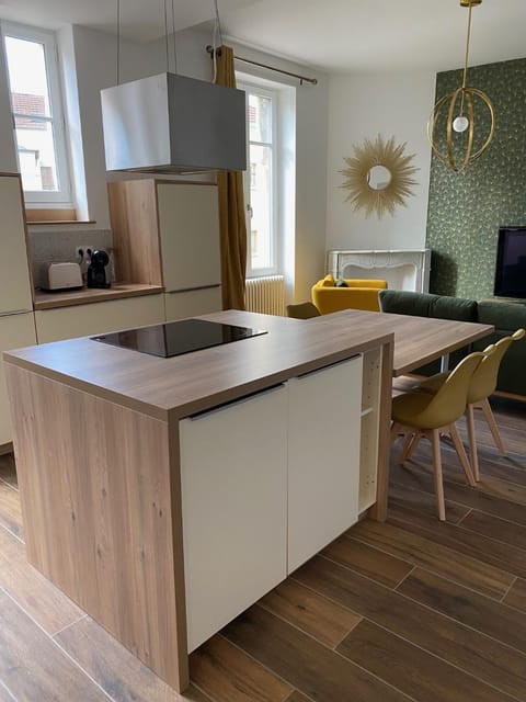 Coffee/tea facilities, Kitchen or kitchenette, Dining area, minibar, pet friendly, stove, toaster