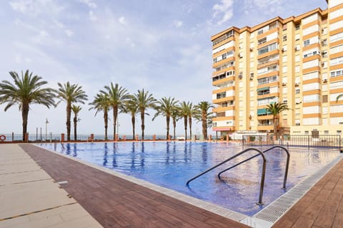 Property building, Living room, Swimming pool