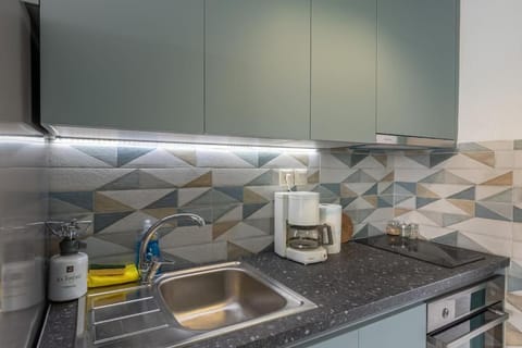 Cycladic flat with sea view and BBQ grill Apartment in Halkidiki