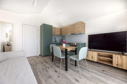 Communal lounge/ TV room, TV and multimedia, Kitchen or kitchenette, Living room, Seating area, Dining area