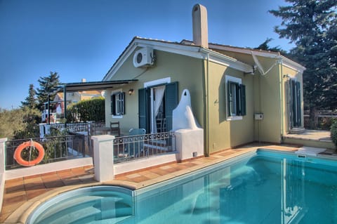 Property building, Living room, Swimming pool