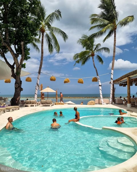 Day, People, Pool view, Sea view, Swimming pool, Swimming pool, sunbed