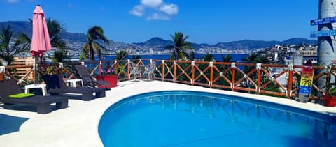 Nearby landmark, Mountain view, Pool view, Swimming pool