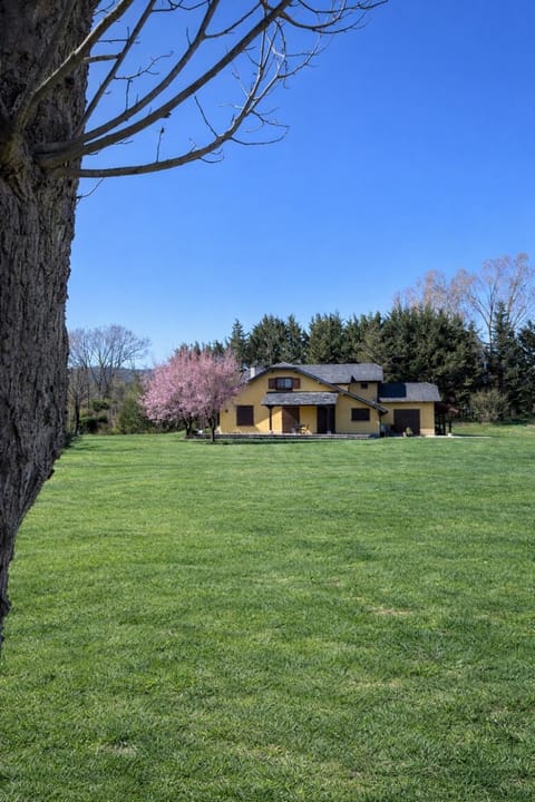 Property building, Spring, Day, Natural landscape, Garden