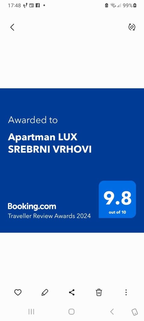 Apartman LUX SREBRNI VRHOVI Apartment in Zlatibor