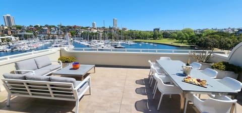 Patio, Natural landscape, View (from property/room), Seating area, Dining area, Sea view