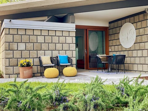 Property building, Patio