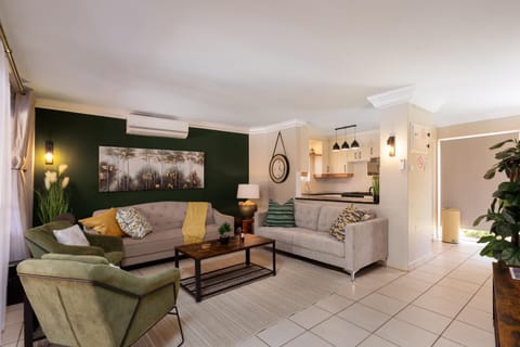 Living room, air conditioner