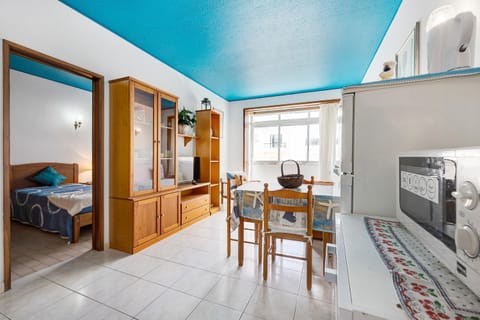Property building, Living room, Bedroom