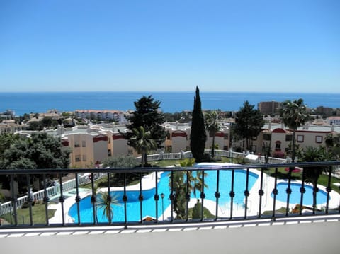 Balcony/Terrace, Pool view, Sea view