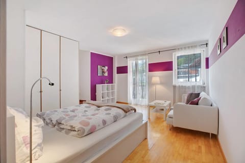 Property building, Living room, Bedroom