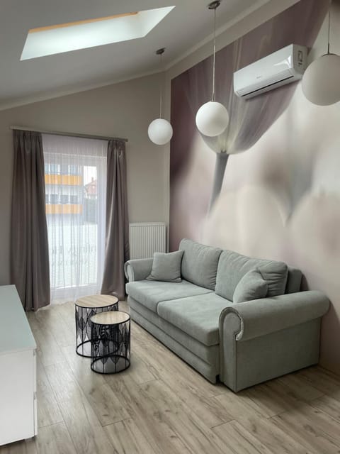 Living room, air conditioner