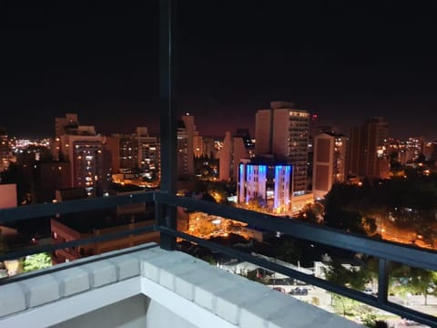 Night, View (from property/room), Balcony/Terrace, City view