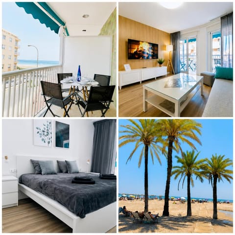 Communal lounge/ TV room, Off site, TV and multimedia, Balcony/Terrace, Balcony/Terrace, Living room, Seating area, Beach, Bedroom