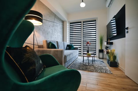 Bed, TV and multimedia, Living room, Seating area