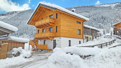 Property building, Natural landscape, Winter, Mountain view