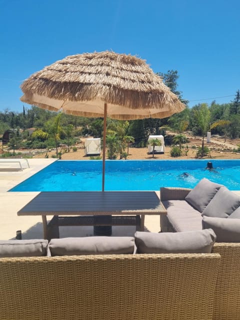 Seating area, Pool view, Swimming pool, sunbed