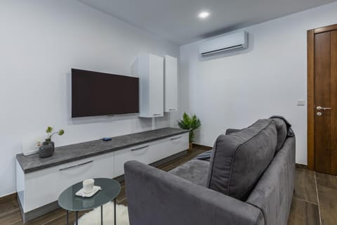 TV and multimedia, Living room, Seating area, air conditioner
