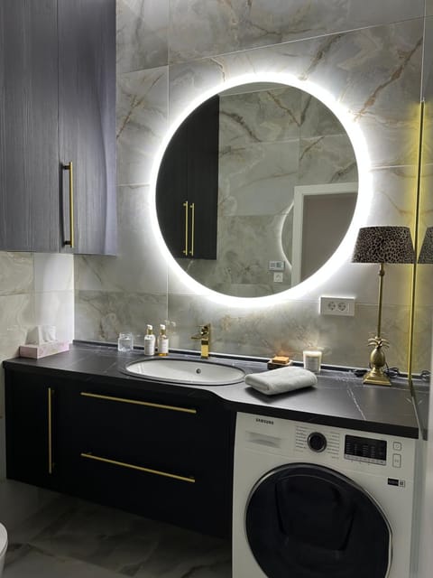 Toilet, Bathroom, washing machine