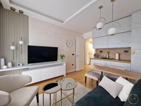 Kitchen or kitchenette, Living room, Photo of the whole room, Seating area