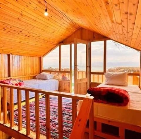 Bed, Natural landscape, View (from property/room), Balcony/Terrace, Bedroom
